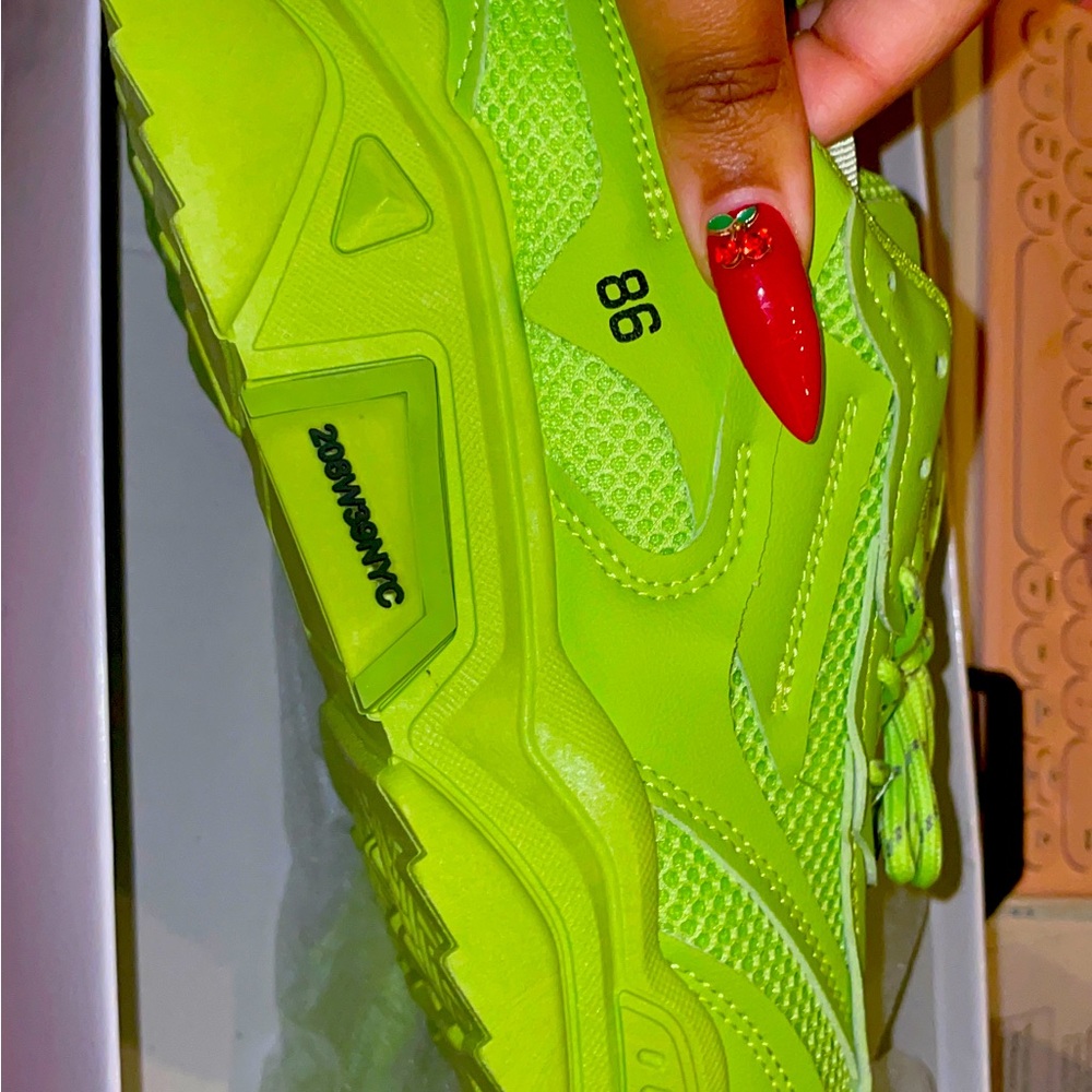 Neon TiktokTennis Shoes